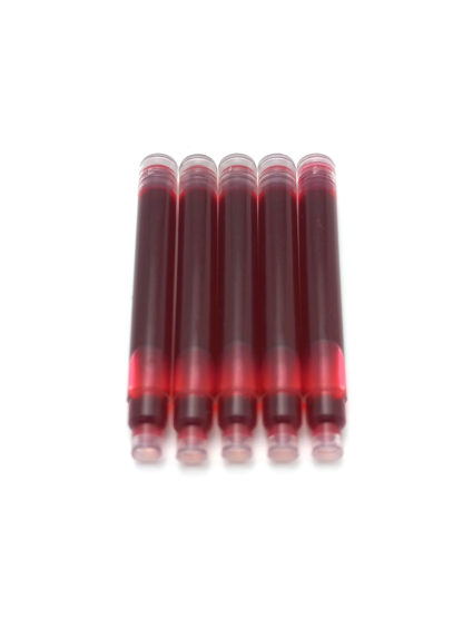 Premium Ink Cartridges For Slim Retro 51 Fountain Pens (Red) - Image 5