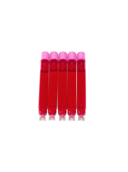 Premium Ink Cartridges For Slim Traveler’s Company Fountain Pens (Pink) - Image 5